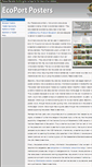 Mobile Screenshot of posters.ecoport.org